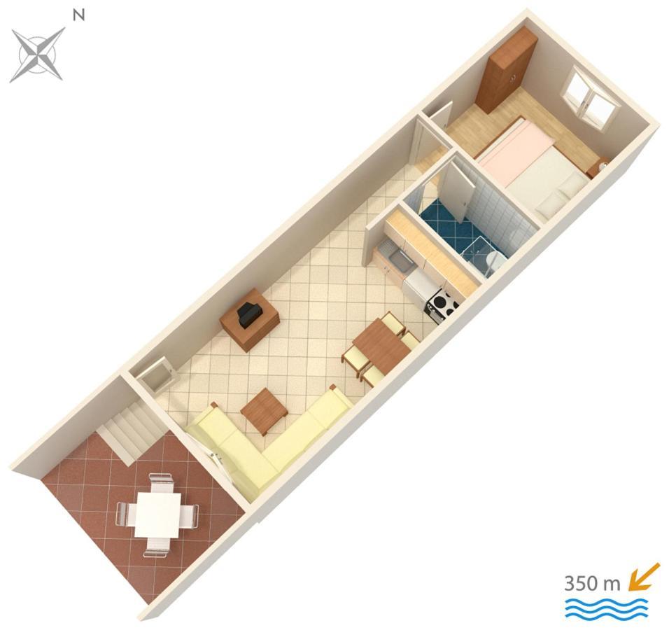 Apartments With A Parking Space Povljana, Pag - 227 Eksteriør billede